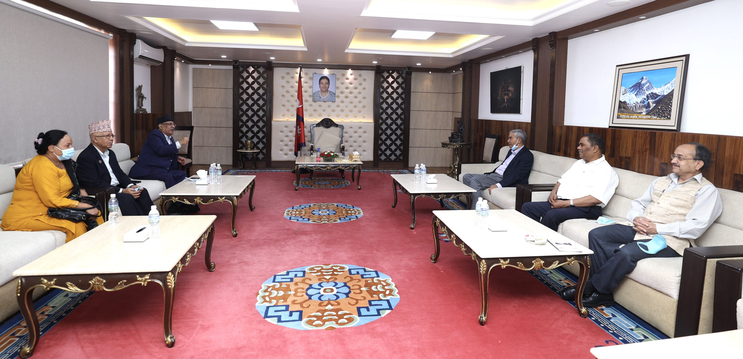 सत्ता साझेदार दलको बैठक सुरु